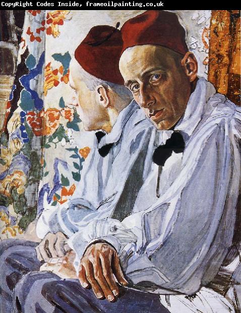 Alexander Yakovlevich GOLOVIN The Portrait of Actor